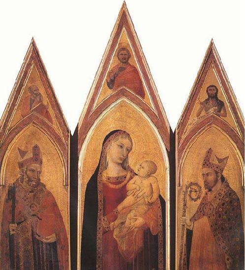Ambrogio Lorenzetti Altarpiece of St Proculus France oil painting art